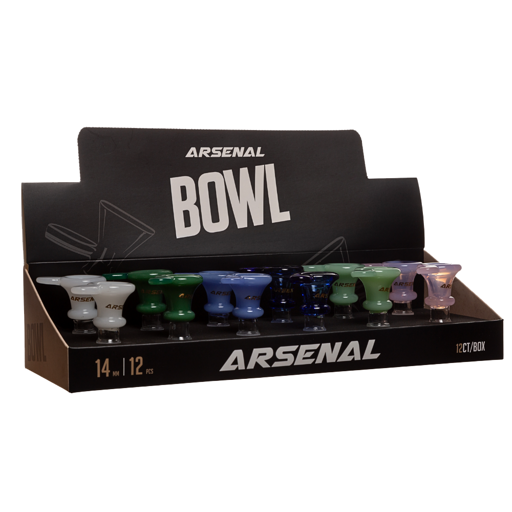 Arsenal 14mm Tube Glass Bowl